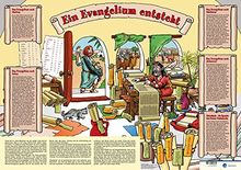 Wie ein Evangelium entsteht - Plakat: Am Beispiel des Evangelisten Lukas