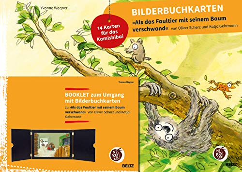 Bilderbuchkarten »Als das Faultier mit seinem Baum verschwand« von Oliver Scherz und Katja Gehrmann: 14 Karten für das Kamishibai (Beltz Nikolo)