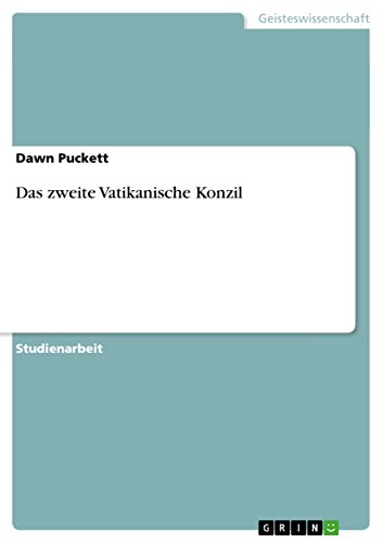 Das zweite Vatikanische Konzil