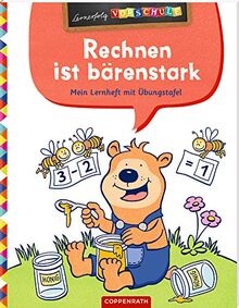 Rechnen ist bärenstark: Mein Lernheft mit Übungstafel (Lernerfolg Vorschule)