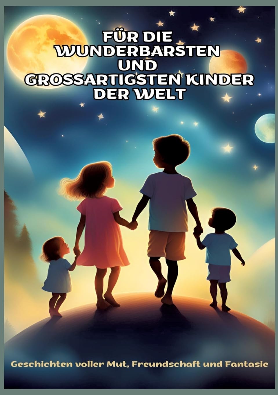 FÜR DIE WUNDERBARSTEN UND GROSSARTIGSTEN KINDER DER WELT (Geschenk für Kinder):Geschichten über Mut, Freundschaft, Kreativität und Zusammenhalt – Ein ... voller Mut, Freundschaft und Fantasie