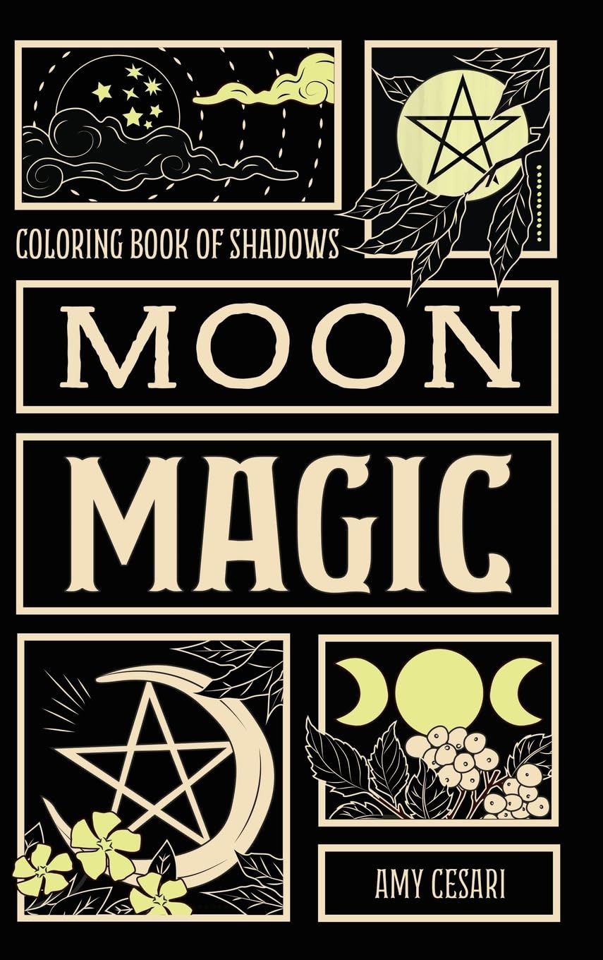 Amy Cesari Coloring Book Of Shadows, Moon Magic