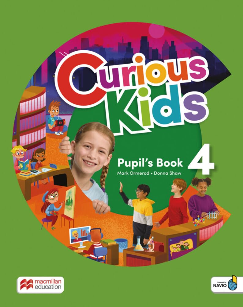 Curious Kids 4: Pupil’s Book with Digital Pupil’s Book and App