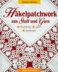 Häkelpatchwork aus Stoff und Garn