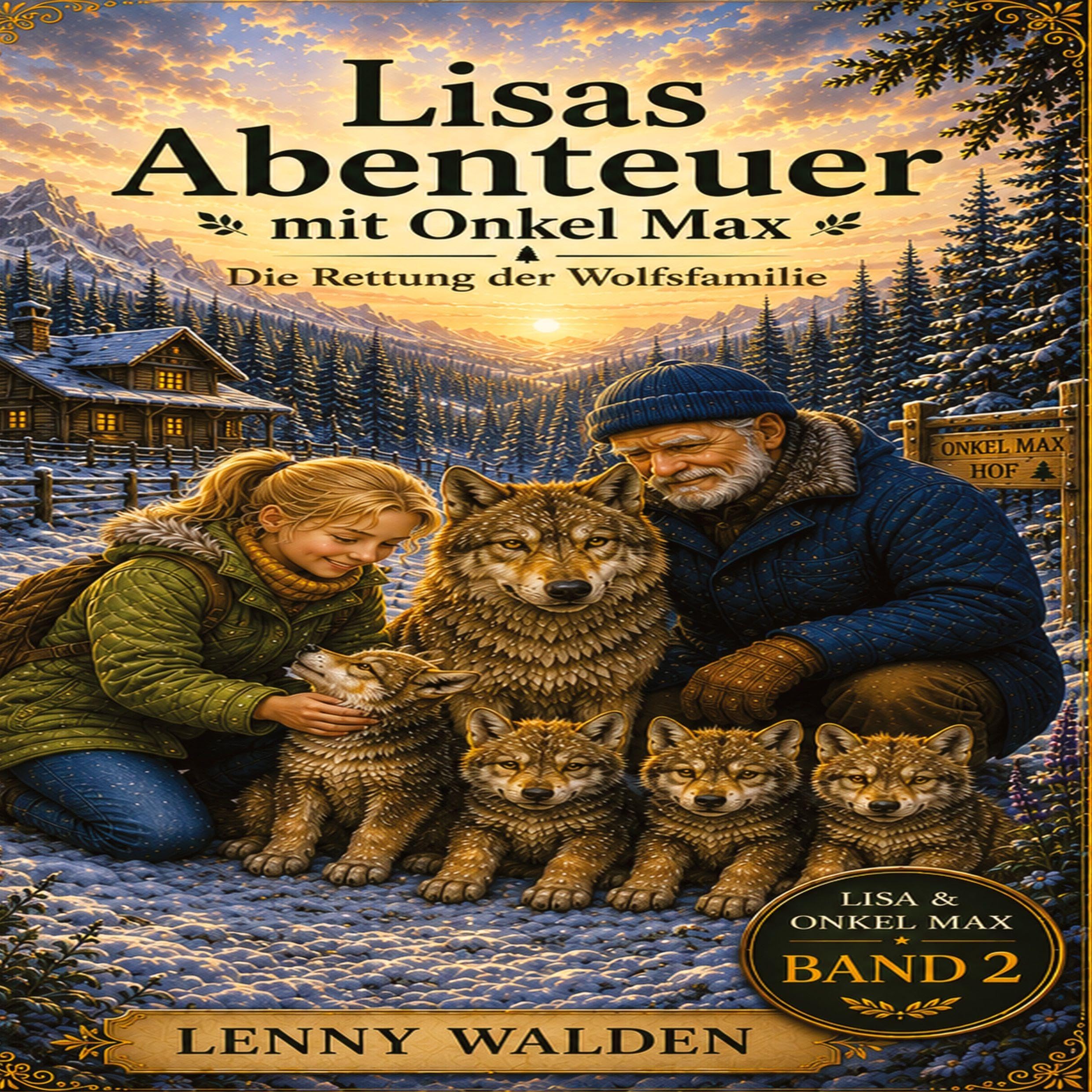 Lisas Abenteuer mit Onkel Max - Die Rettung der Wolfsfamilie