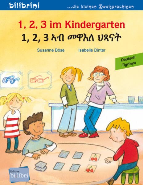 Böse, Susanne: 1, 2, 3 im Kindergarten (Deutsch-Tigrinya)
