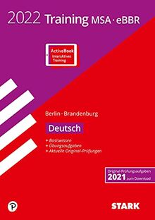 STARK Training MSA/eBBR 2022 - Deutsch - Berlin/Brandenburg (STARK-Verlag - Abschlussprüfungen)
