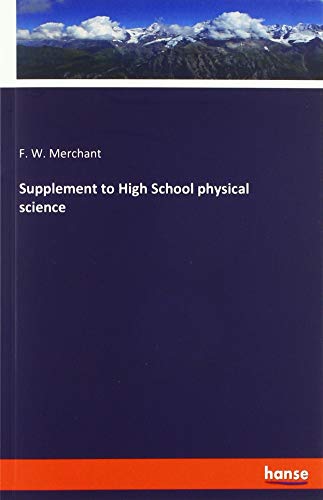 Supplement to High School physical science