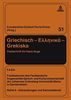 Griechisch - Ellinika - Grekiska: Festschrift für Hans Ruge. Herausgegeben von Konstantina Glykioti und Doris Kinne