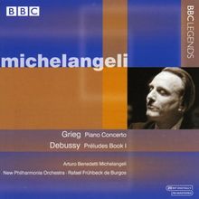 BBC Legends - Michelangeli (Aufnahmen Royal Festival Hall London 1965 / 1982) von Michelangeli, Frühbeck de Burgos | CD | Zustand sehr gut