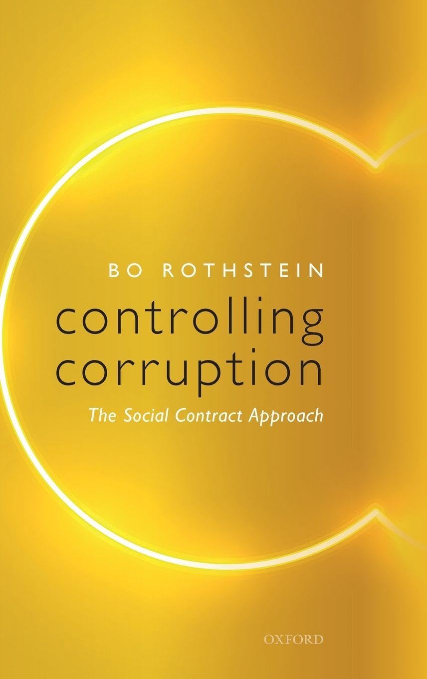 Controlling Corruption: The Social Contract Approach