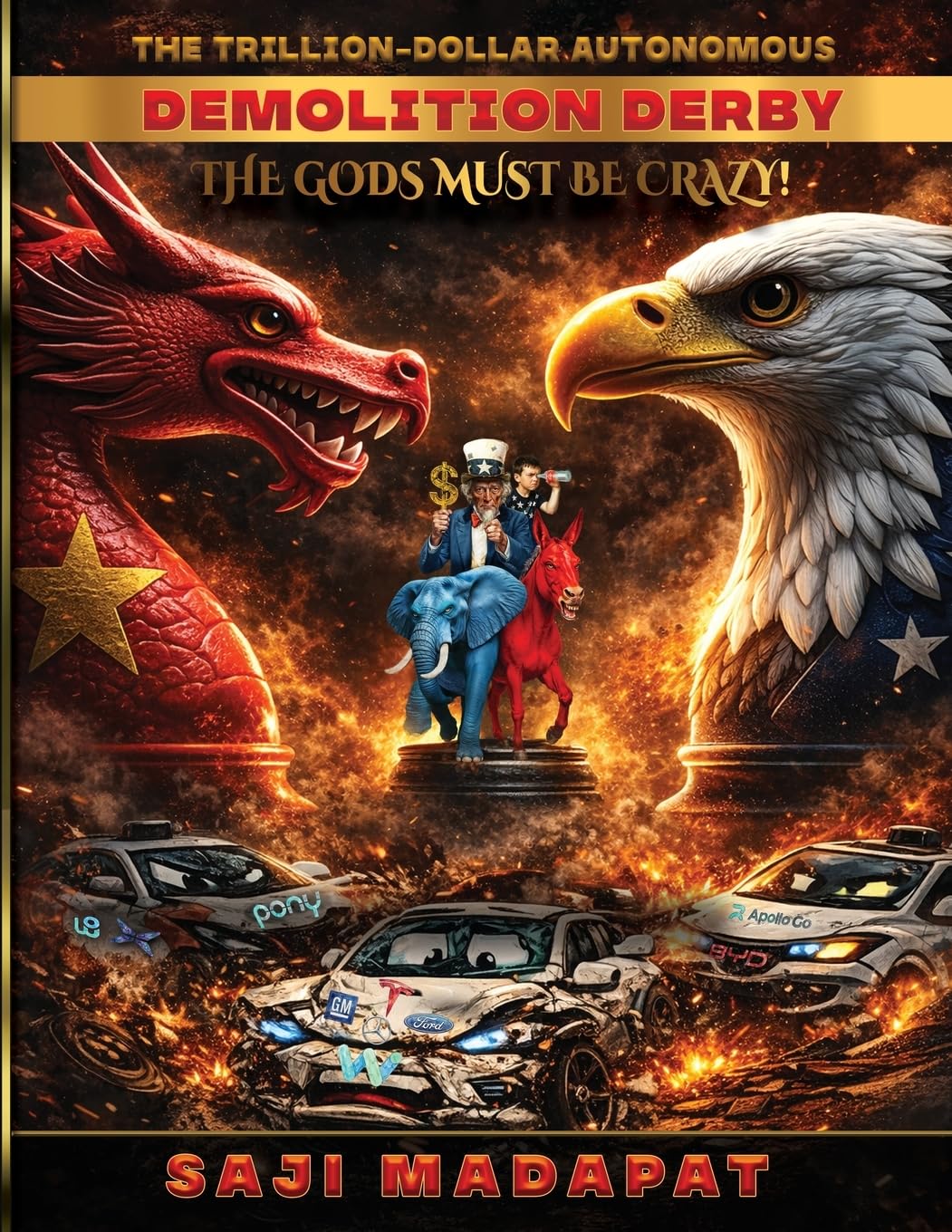 The Gods Must Be Crazy! DRAGON vs. EAGLE: The Trillion-Dollar Autonomous Demolition Derby
