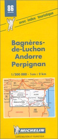 Bagneres-de-Luchon, Andorre, Perpignan (Michelin Maps)