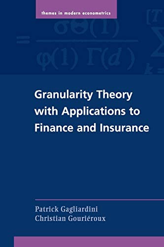 Patrick Gagliardini Granularity Theory With Applications To Finance And Insurance (Themes In Modern Econometrics)