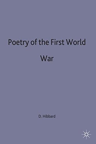Poetry of the First World War (Casebooks Series)
