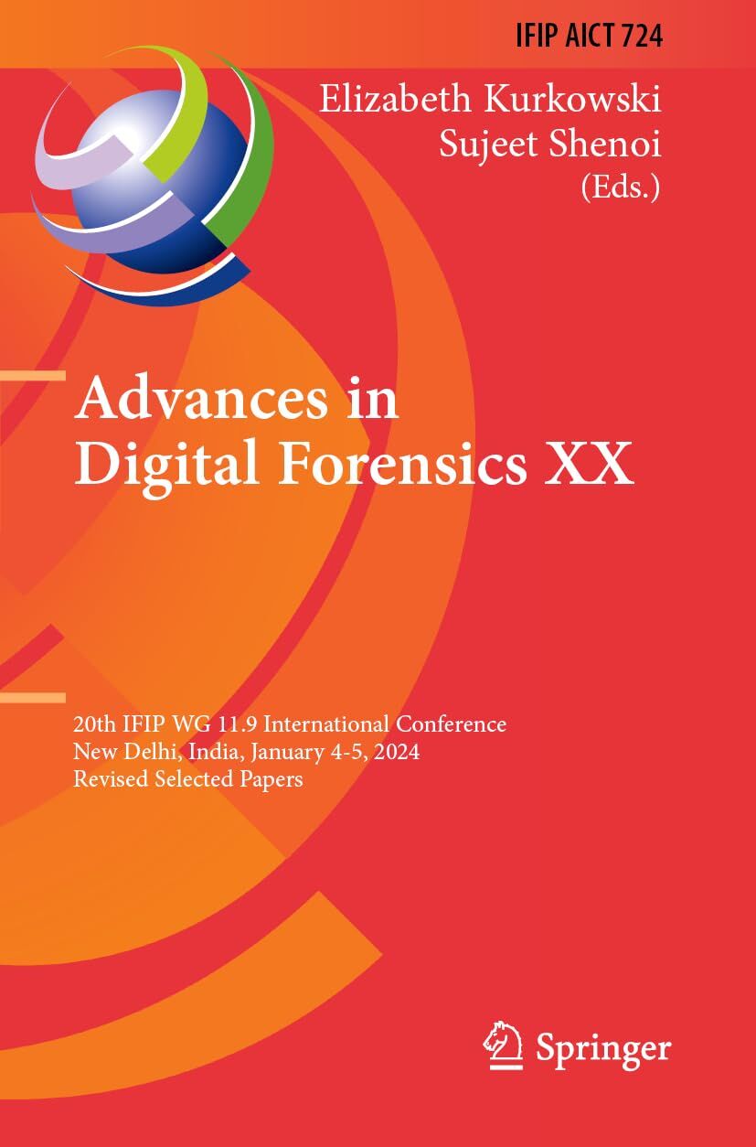 Advances in Digital Forensics XX