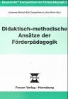 Didaktisch-methodische Ansätze der Förderpädagogik