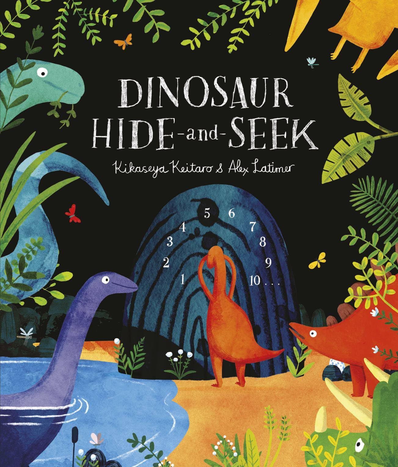 Kikaseya Keitaro Dinosaur Hide-and-Seek, A Prehistoric Search-and-Find Picture Book