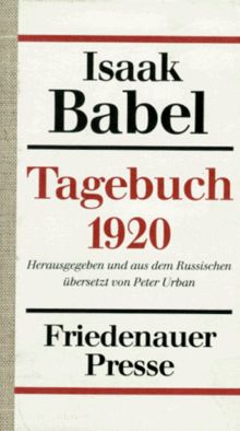 Tagebuch 1920