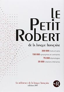 Le Petit Robert 2015 Dictionnaire Alphabetique Et Analogique De La Langue Francaise Von Paul Robert