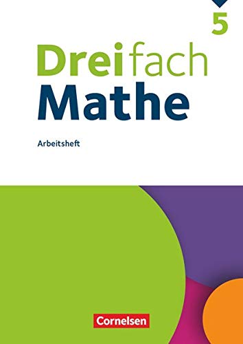 Dreifach Mathe   Dreifach Mathe - Ausgabe 2021 - 5 Schuljahr Arbeitsheft mit Lösungen Kartoniert (TB)