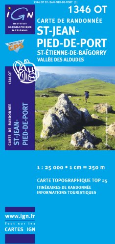 St-Jean-Pied-de-Port/St-Etienne-de-Baigorry: IGN.1346OT