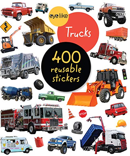 Workman Publishing EyeLike Stickers, Trucks