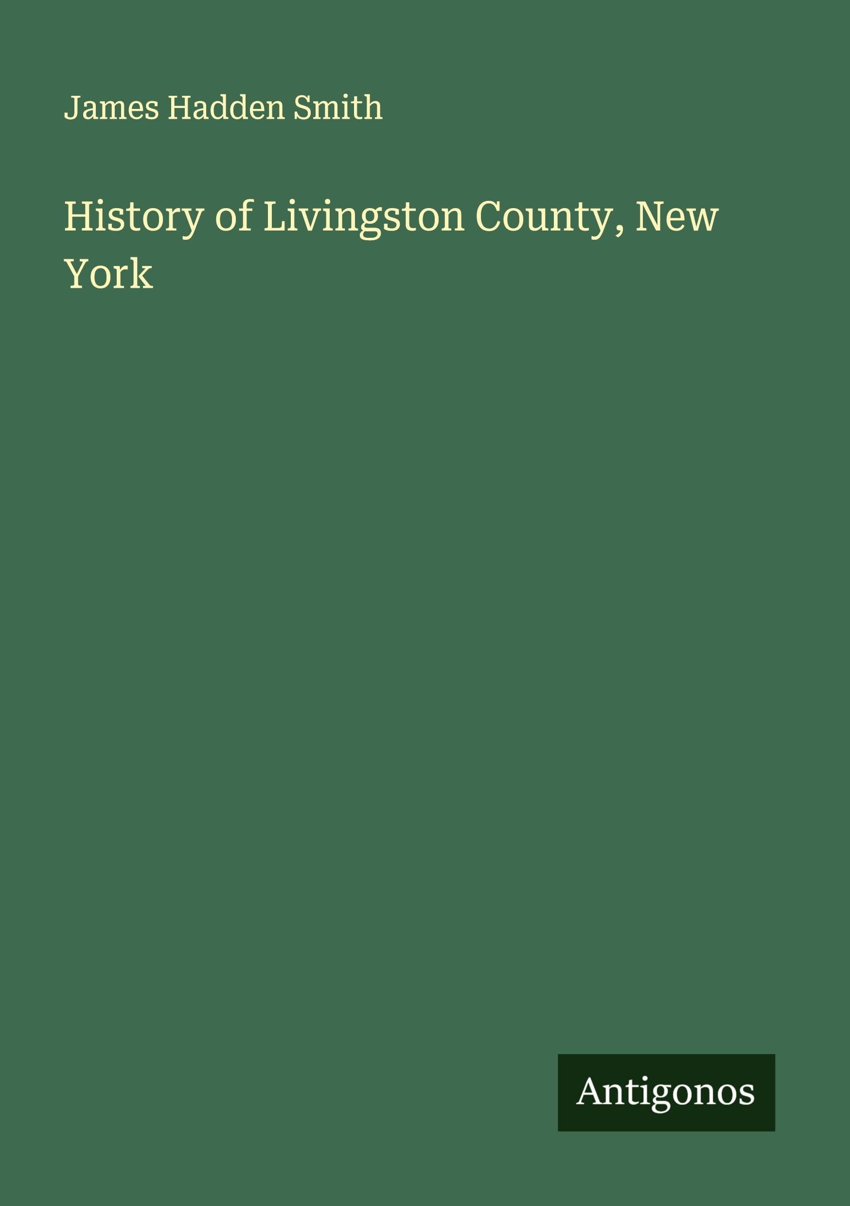 History of Livingston County, New York