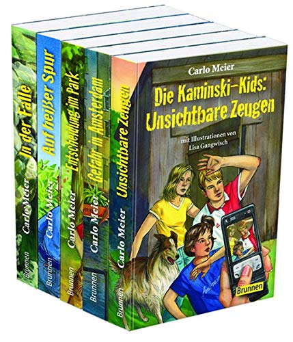 Die Kaminski-Kids - Paket 2 Band 6-10 - Carlo Meier Taschenbuch