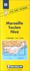 Michelin No. 84, Marseille-Toulon-Nice, Menton 1:200 000. (Michelin Maps)