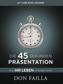 Die 45-Sekunden Präsentation, die Ihr Leben verändern wird