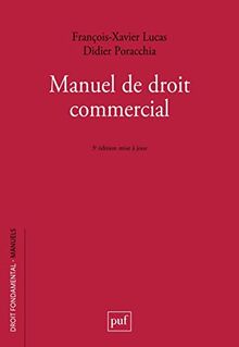 Manuel de droit commercial