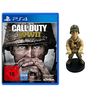 Call of Duty: WWII - Standard Edition - [PlayStation 4] + WWII Officer Muddy Guy Figur