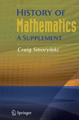 History of Mathematics: A Supplement