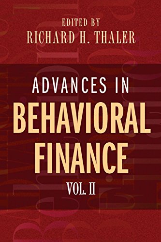 Thaler, Richard H. Advances In Behavioral Finance (Roundtable Series In Behavioral Economics)