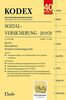 KODEX Sozialversicherung 2019/20, Band II (Kodex des Österreichischen Rechts)