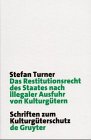 Das Restitutionsrecht des Staates nach illegaler Ausfuhr von Kulturgütern