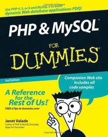 PHP & MySQL For Dummies (For Dummies (Computers))