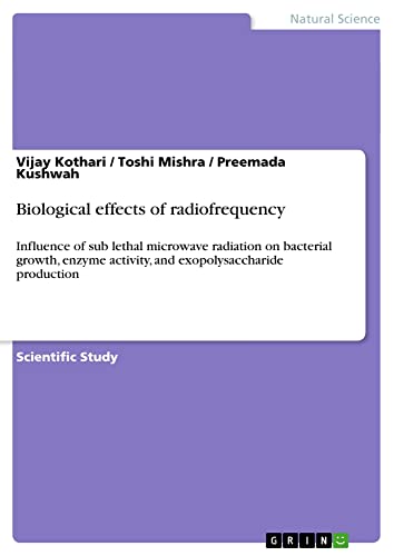 Biological effects of radiofrequency: Influence of sub lethal microwave radiation on bacterial growth, enzyme activity, and exopolysaccharide production