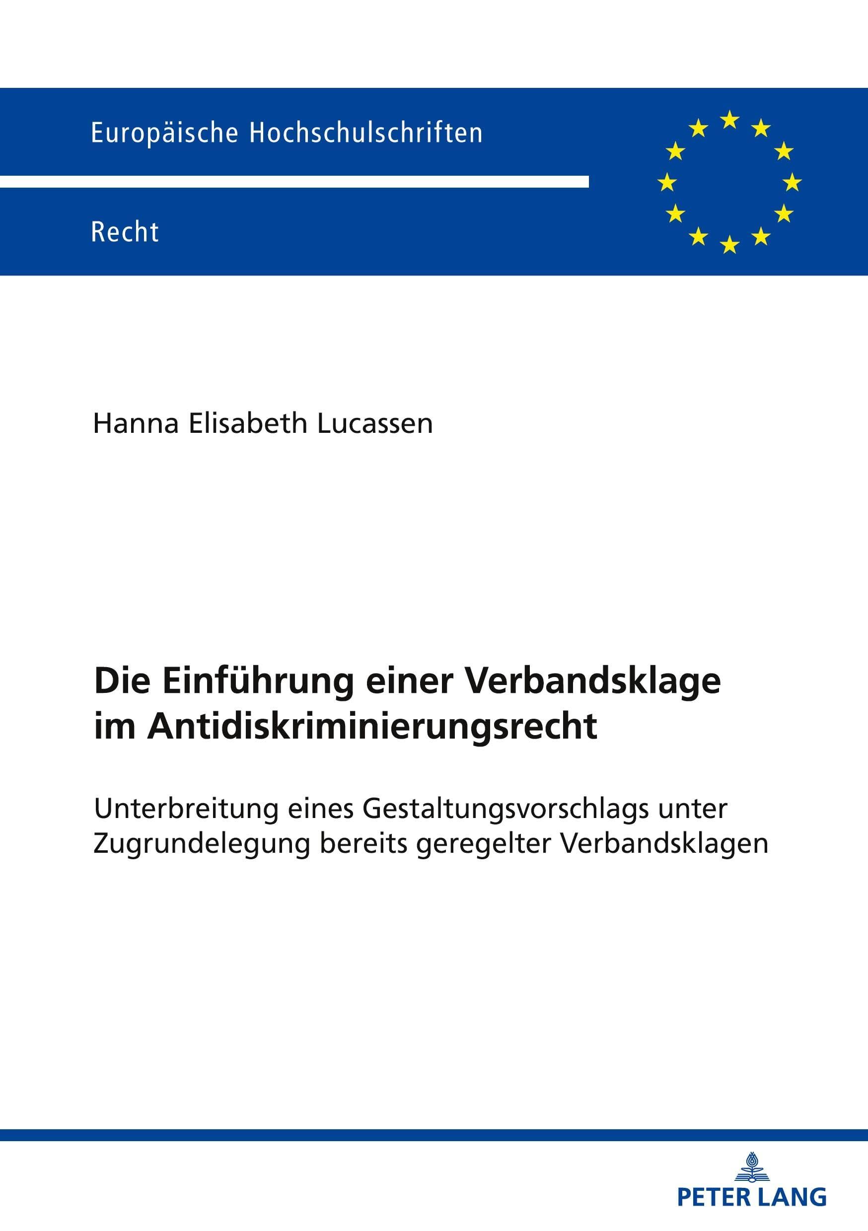 Die Einführung einer Verbandsklage im Antidiskriminierungsrecht