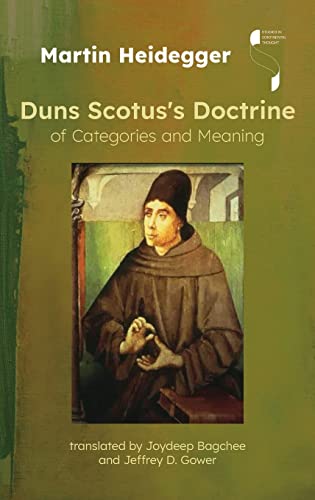 Duns Scotus's Doctrine of Categories and Meaning (Studies in Continental Thought)