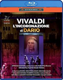 Vivaldi: L'incoronazione di Dario [Carlo Allemano; Sara Mingardo; Delphine Galou; Ottavio Dantone] [Dynamic: 57794] [Blu-ray] [UK Import]