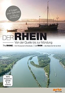 Der Rhein - Von der Quelle bis zur Mündung; The Rhine - From the source to the estuary; Le Rhin - des Alpes à la Mer du [2 DVDs]