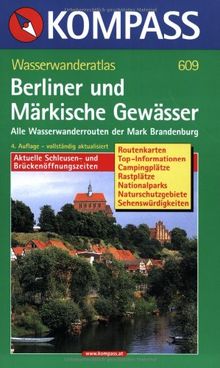 Kompass Wasserwanderatlas, Berliner und Märkische Gewässer