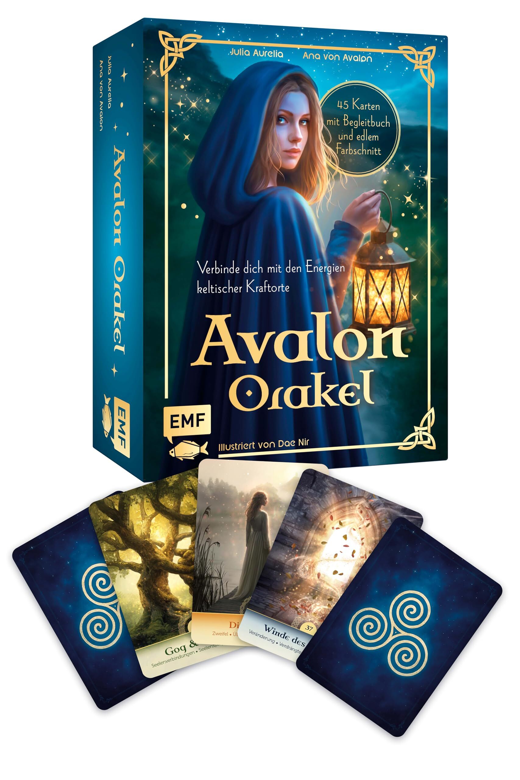 Aurelia, Julia: Orakel-Kartenset: Avalon Orakel | Wandle auf den Pfaden der Priesterinnen und verbinde dich mit den transformierenden Energien keltischer Kraftorte