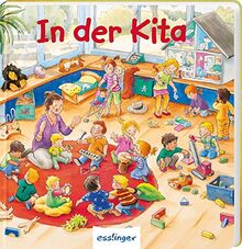 Mein allererstes Wimmelbuch: In der Kita (Mini-Ausgabe): Kleines Wimmelbuch ab 2 Jahren mit Suchaufgaben