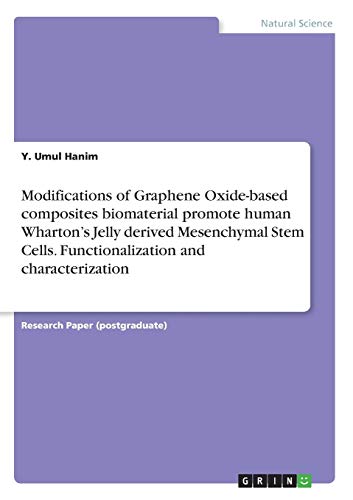 Modifications of Graphene Oxide-based composites biomaterial promote human Wharton¿s Jelly derived Mesenchymal Stem Cells. Functionalization and characterization
