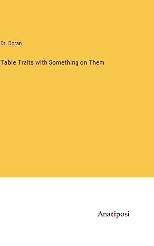 Table Traits with Something on Them