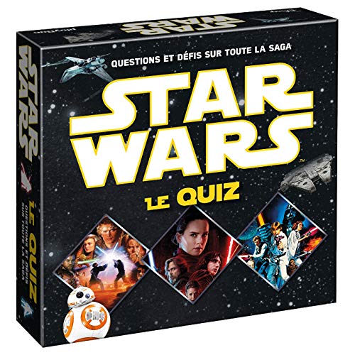 PLAY BAC Jeu BEM'S STAR WARS - Bo&icirc;te quiz- - Jeu de soci&eacute;t&eacute;