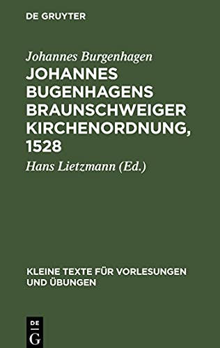 Johannes Bugenhagens Braunschweiger Kirchenordnung, 1528